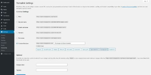 Wordpress Creator Settings min